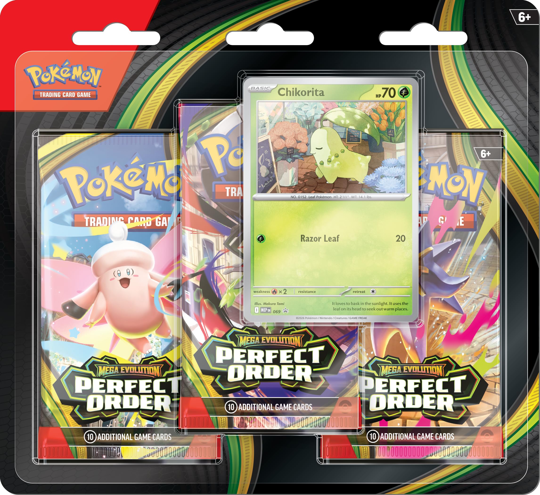 3 Pack Blister Perfect Order