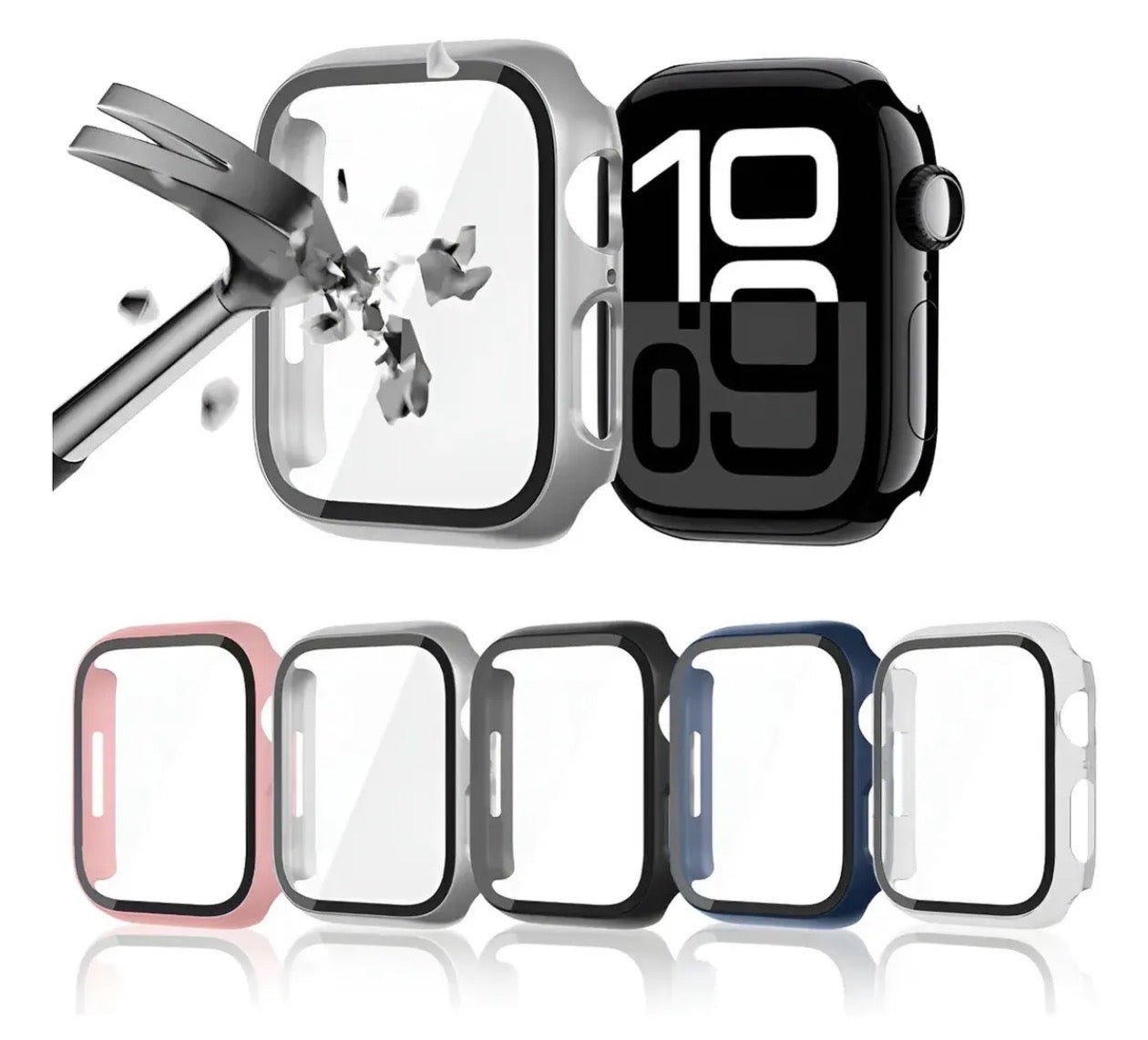 Case Apple Watch con templado